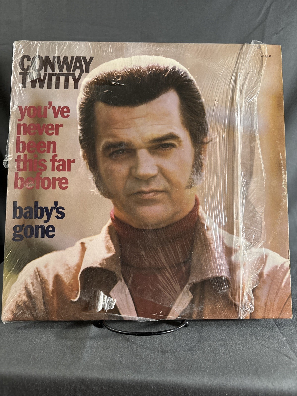 Conway Twitty You've Never Been This Far Before Final LP MCA-359 In Shrink