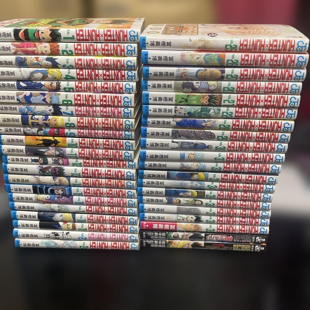 HUNTER HUNTER volume 39 set 2 romanzi totale 41 libri manga completo