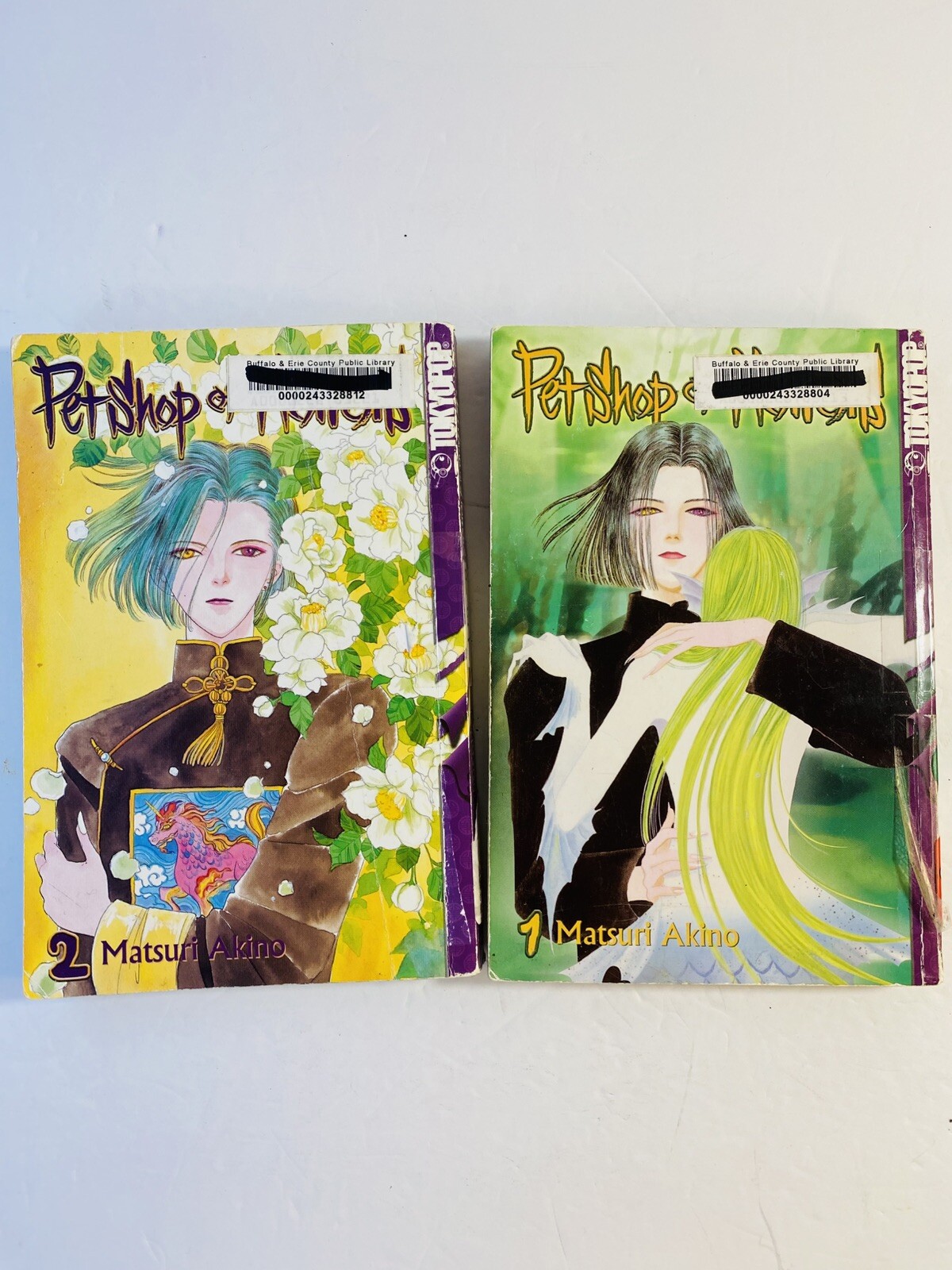 Petshop of Horrors Tokyopop Manga Horror Vol 1 & 2 Softcovers Matsuri Akino