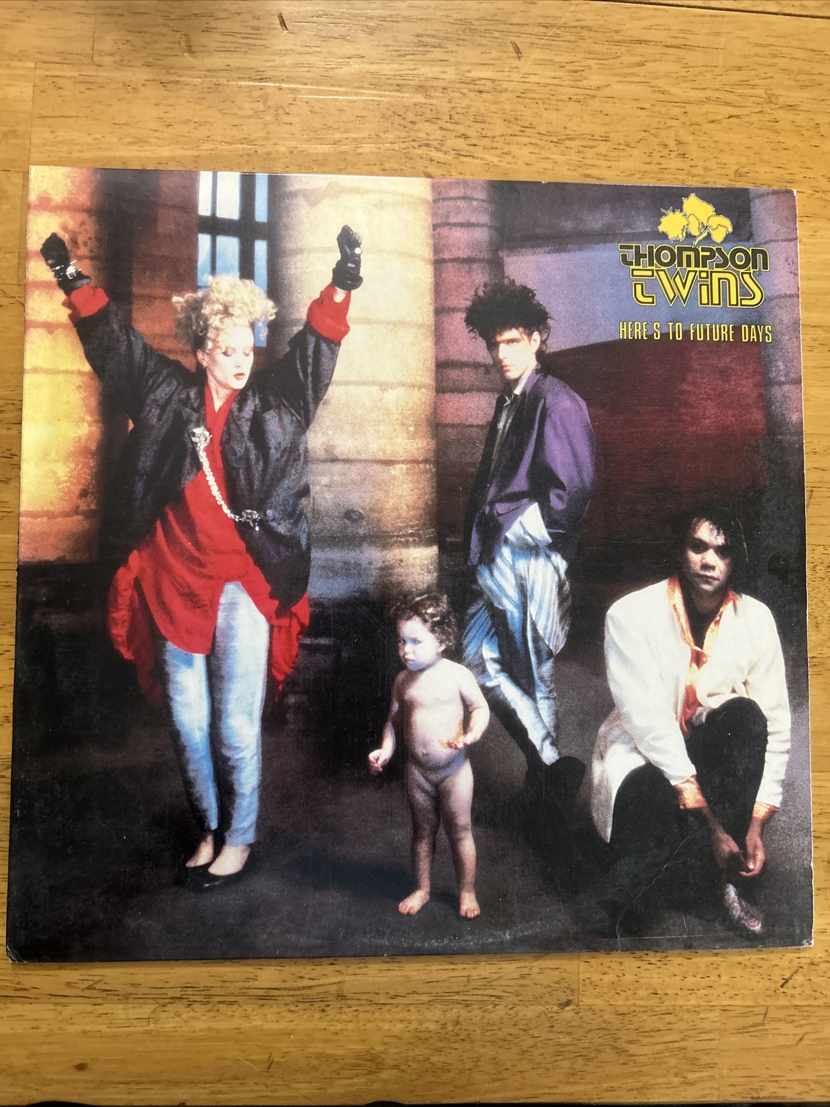 Thompson Twins - Here's to Future Days LP Record Vinyl 1985 Arista/ NM/EX!!
