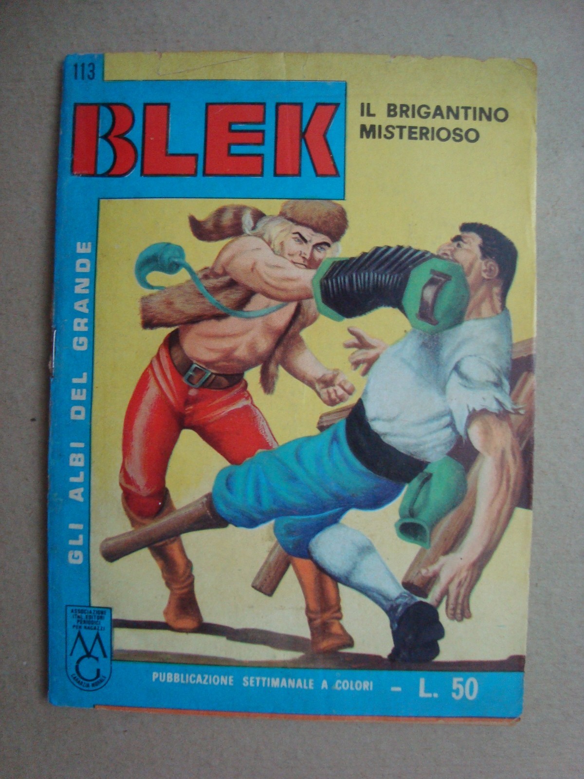 blek il grande libretto n° 113 ed.dardo 1965