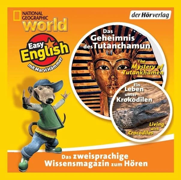 National Geographic Marvi Hämmer Audiolibro per Bambini CD Tedesco Inglese