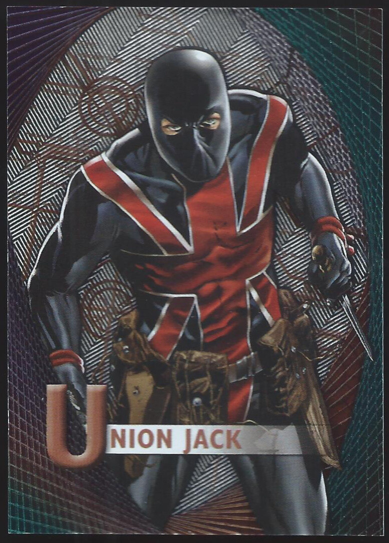 2012 Marvel Beginning Series 2 PRIME MICROMOTION Foil inciso #M-56...UNION JACK