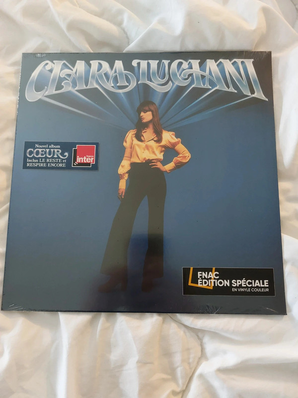 Vinyl Clara Luciani édition limitee bleue