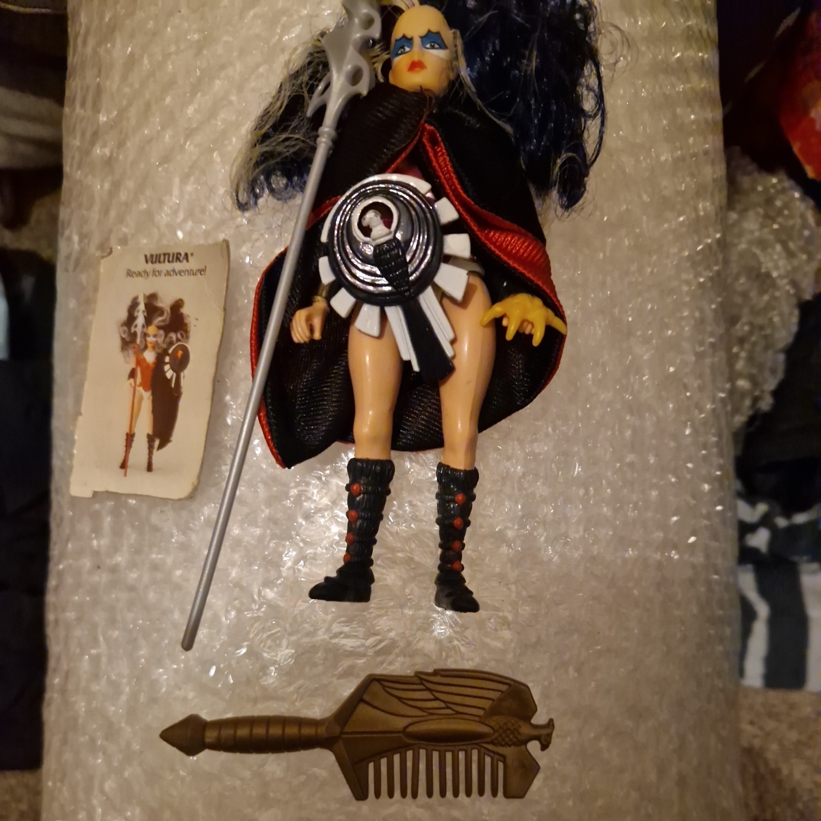 Bambola action figure Galoob Golden Girl Vultura vintage 1984