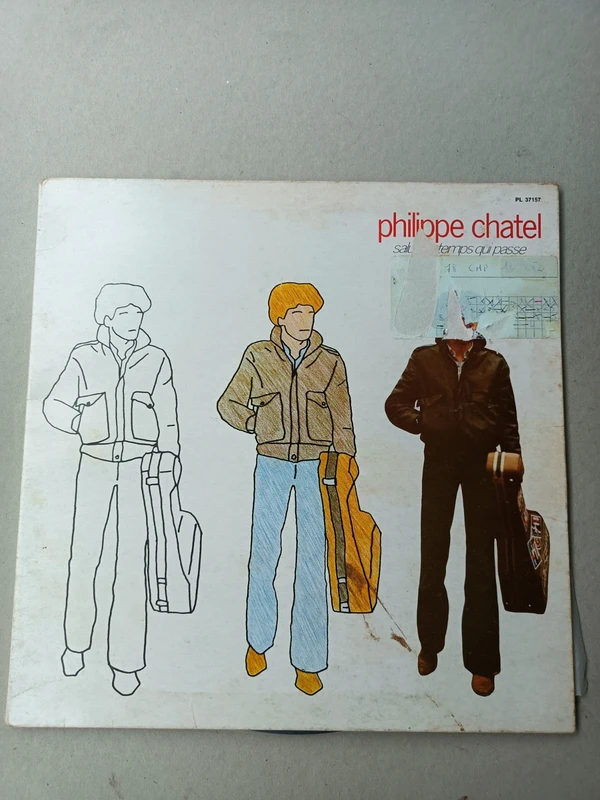 Vinyle Philippe Chatel Salut Au Temps Qui Passe Disque Propre 33 Tours
