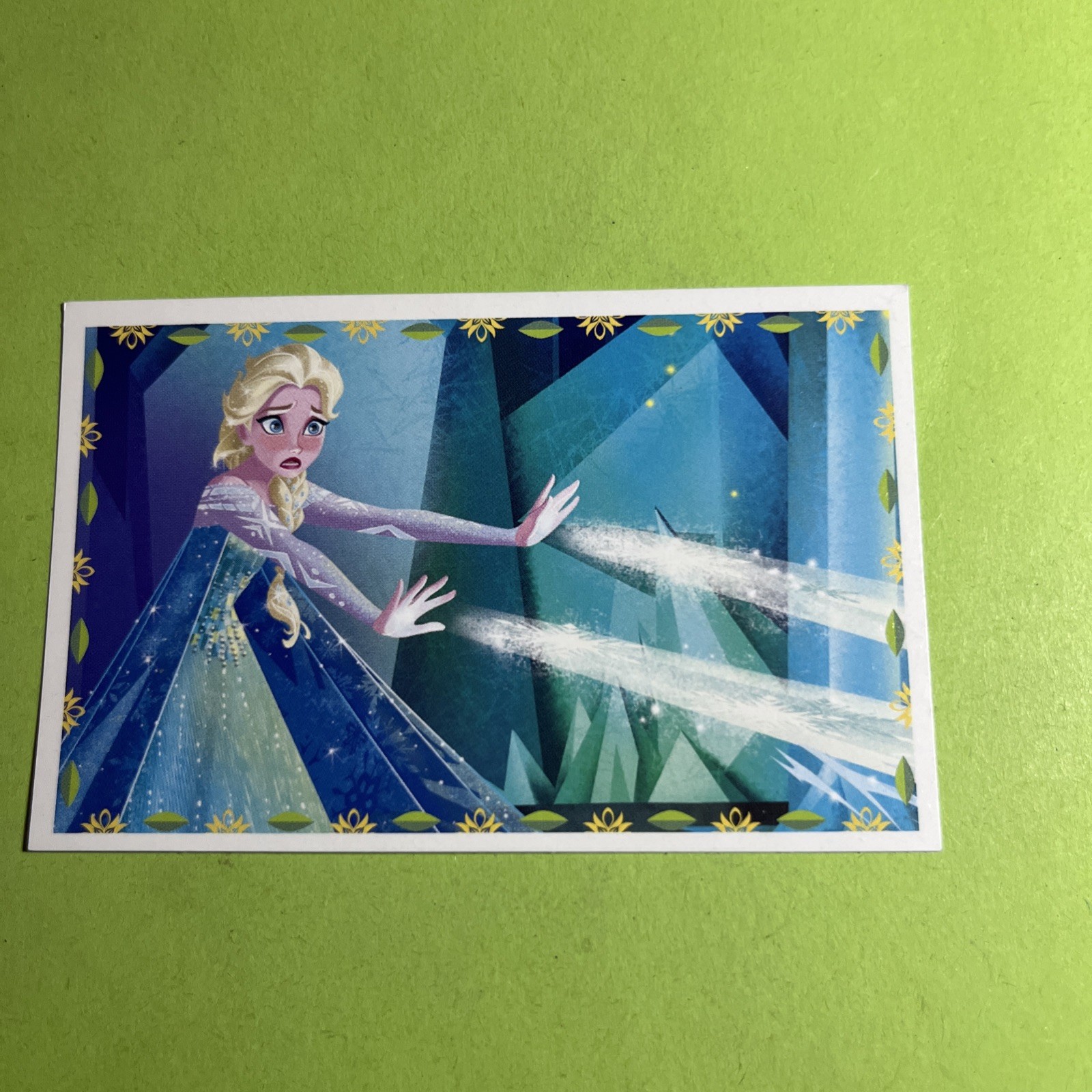 DISNEY CARTA FIGURINA  FROZEN PANINI 2015 ALBUM COLLEZIONE NUMERO N. 46 