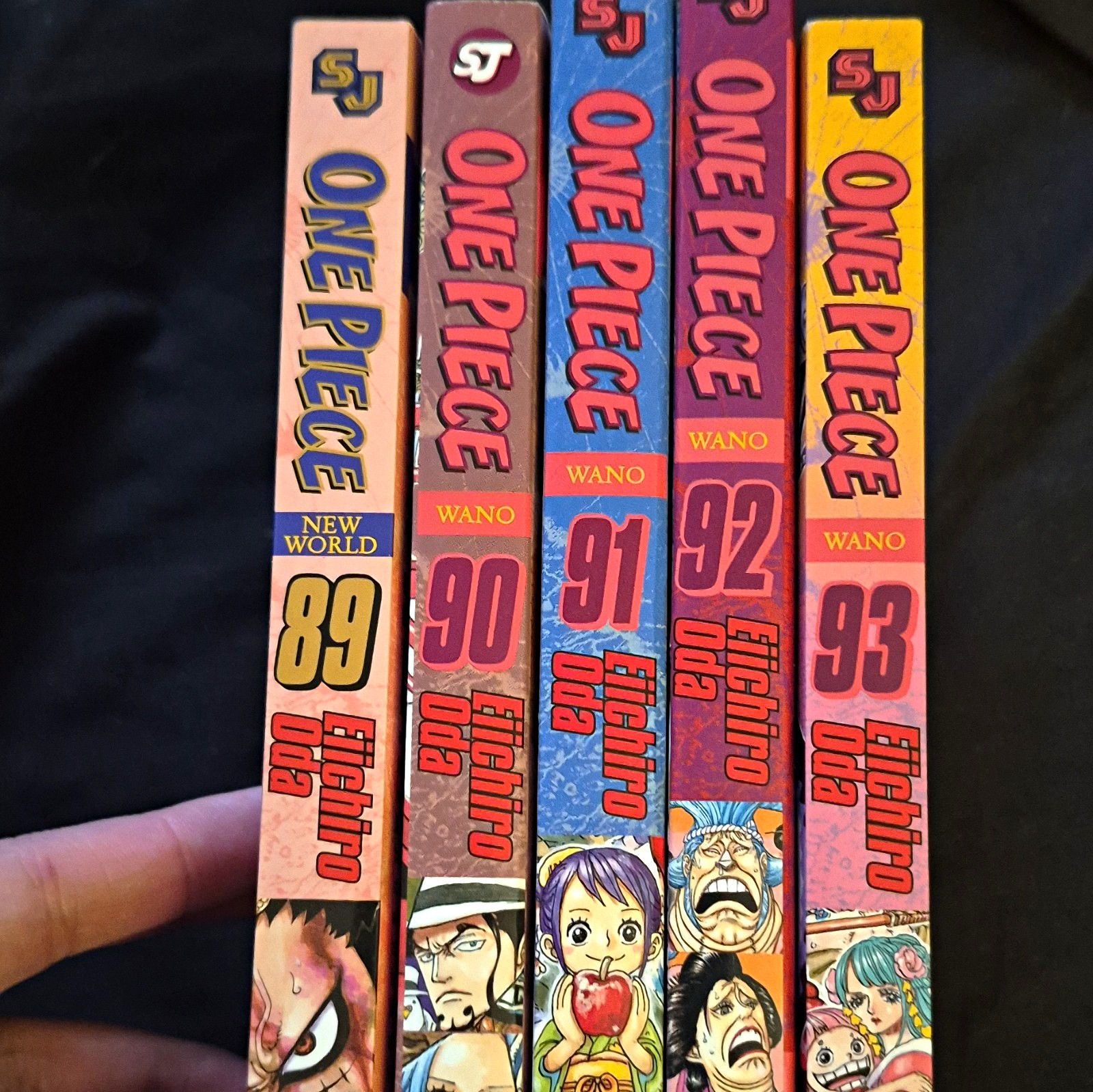 Lotto Manga One Piece Volumi 89-93 Wano Arc Eiichiro Oda Rufy Zoro