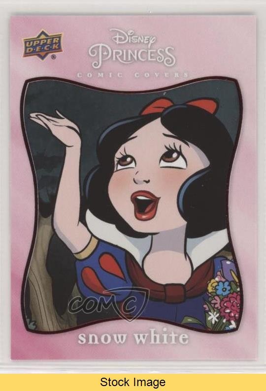 Copertine fumetti Upper Deck Disney Principesse 2019 Rosso Biancaneve #5 LEGGI 0s5