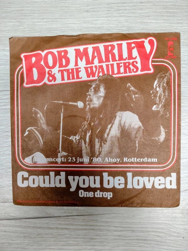 Vinyle single 45 T 7" Bob Marley 1980