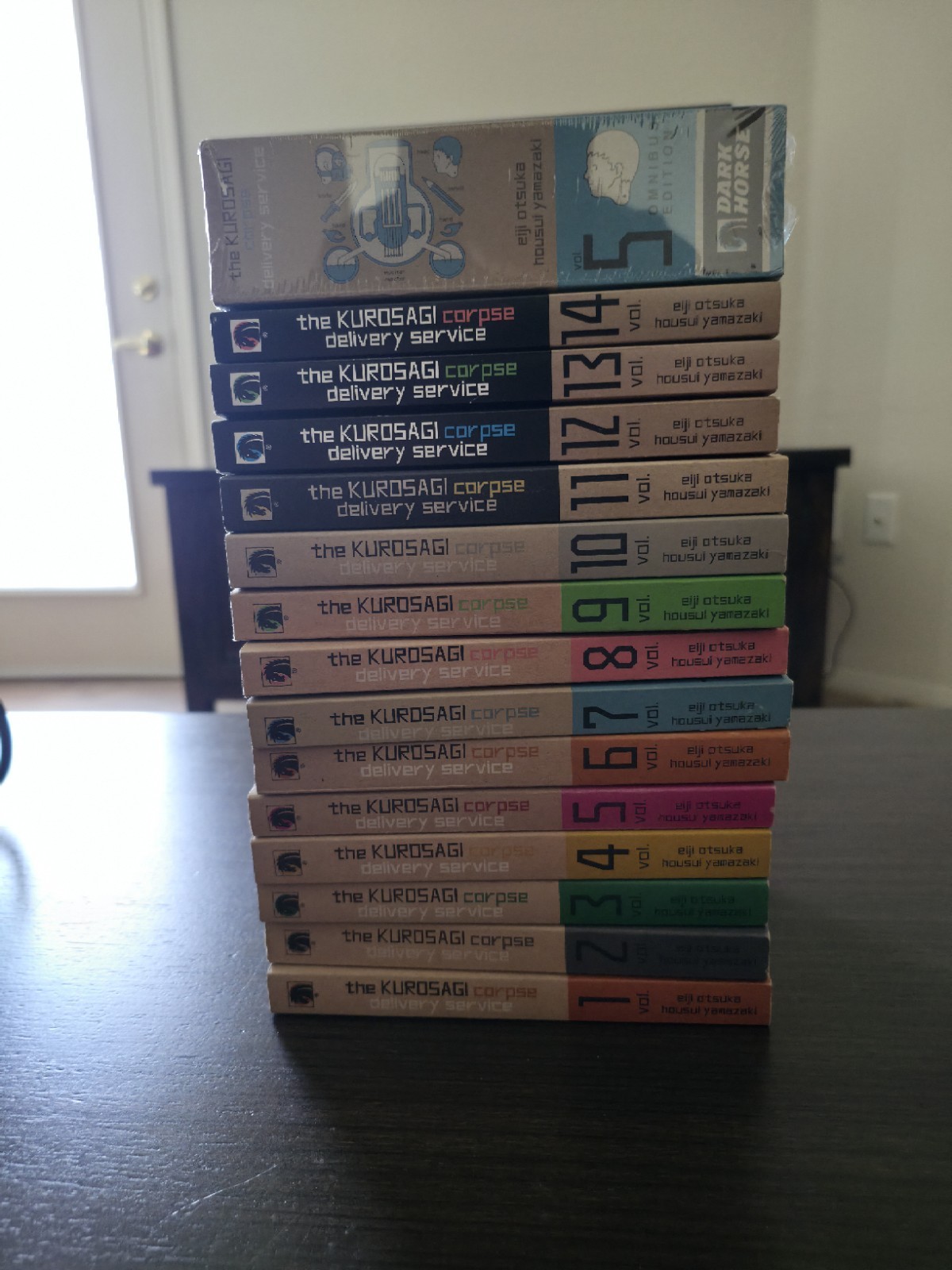 The Kurosagi Corpse servizio di consegna completo Dark Horse corsa 1-14 + Omnibus 5