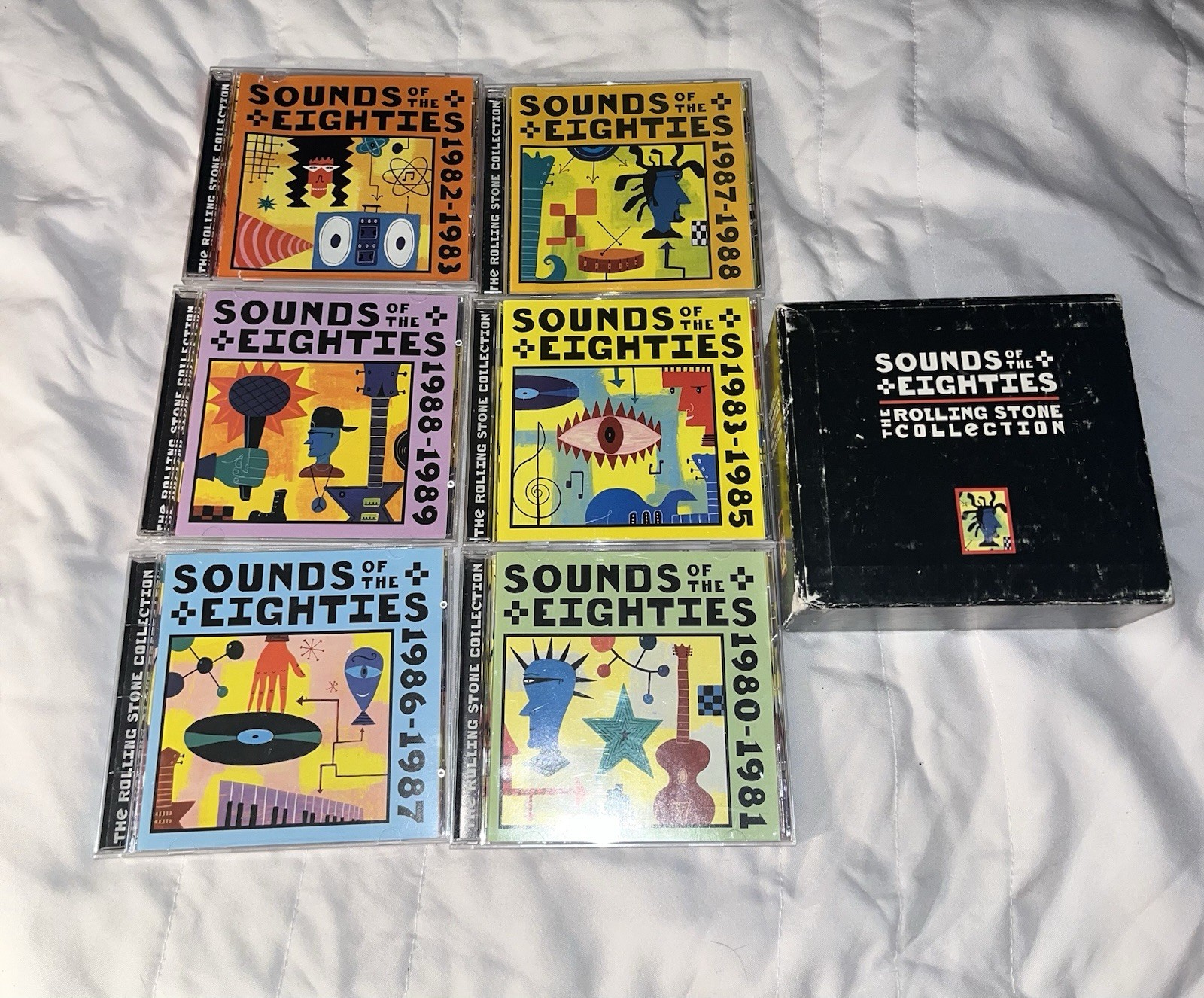 The Rolling Stone Time Life Collection - 6 CD Set - Sounds of the Eighties
