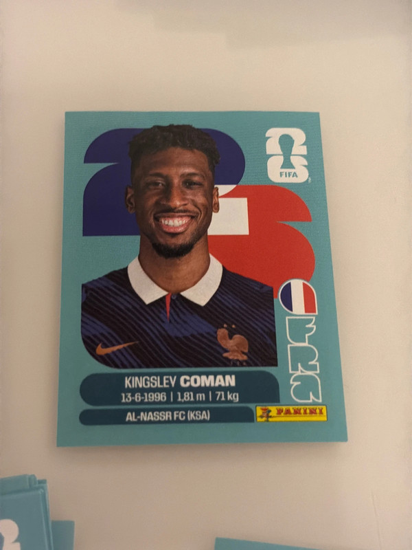Panini WM 2026 Coman FRA18