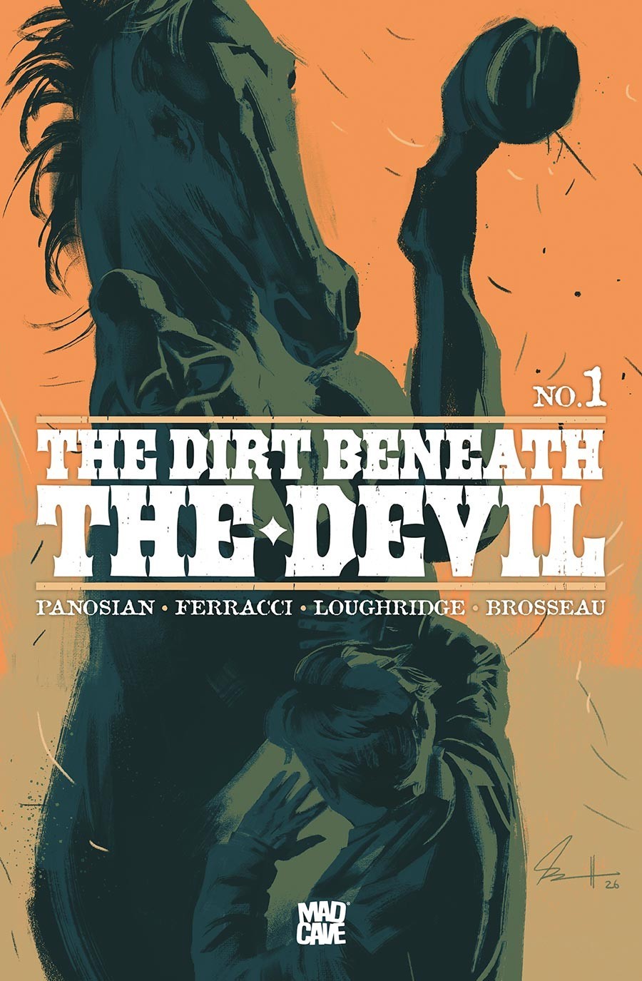 Dirt Beneath The Devil #1 2026 Jacob Phillips Cover B Mad Cave EB800