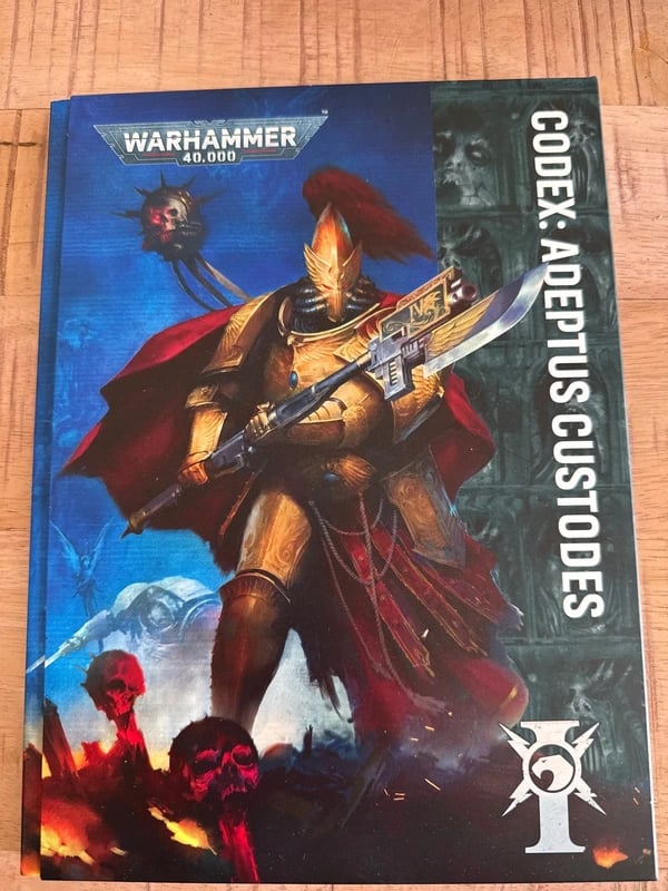 Codex Adeptus Custodes 11th edition