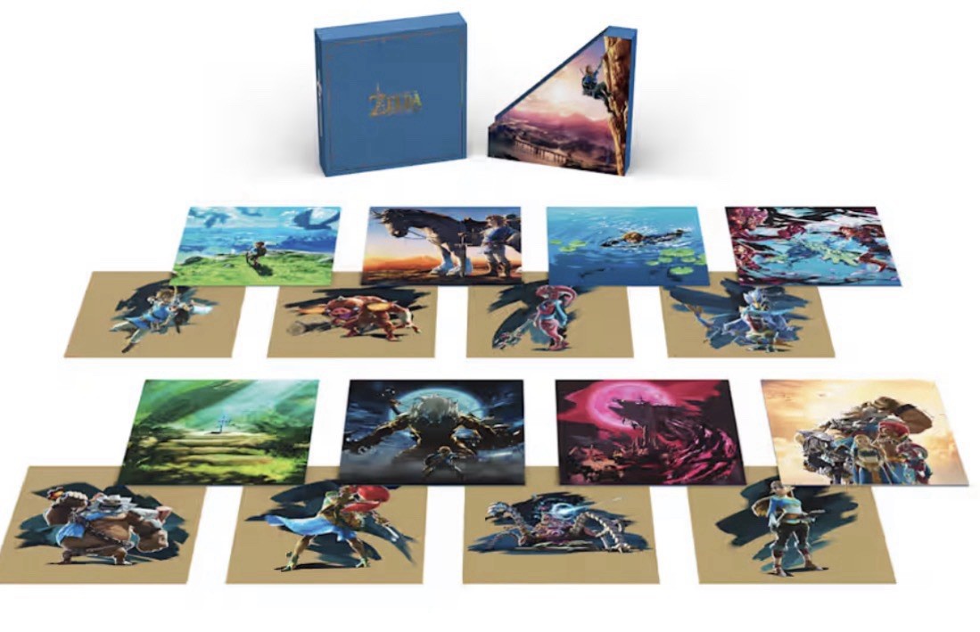 The Legend of Zelda Breath of the Wild Soundtrack Box Set 8 LPs Limited Edition