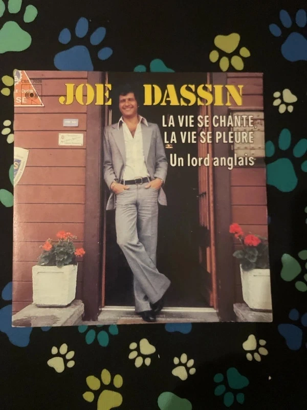 Vinyle de Joe Dassin (2 Titres),en excellent état