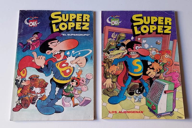 Superlópez, Los alienígenas + El supergrupo