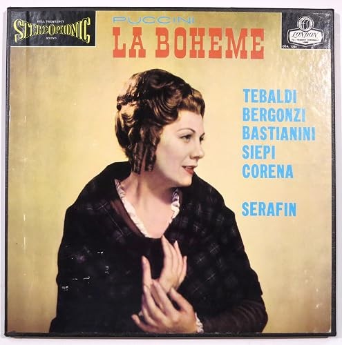 Puccini: La Boheme (Complete Opera) / Tebaldi, Bergonzi, Basti...