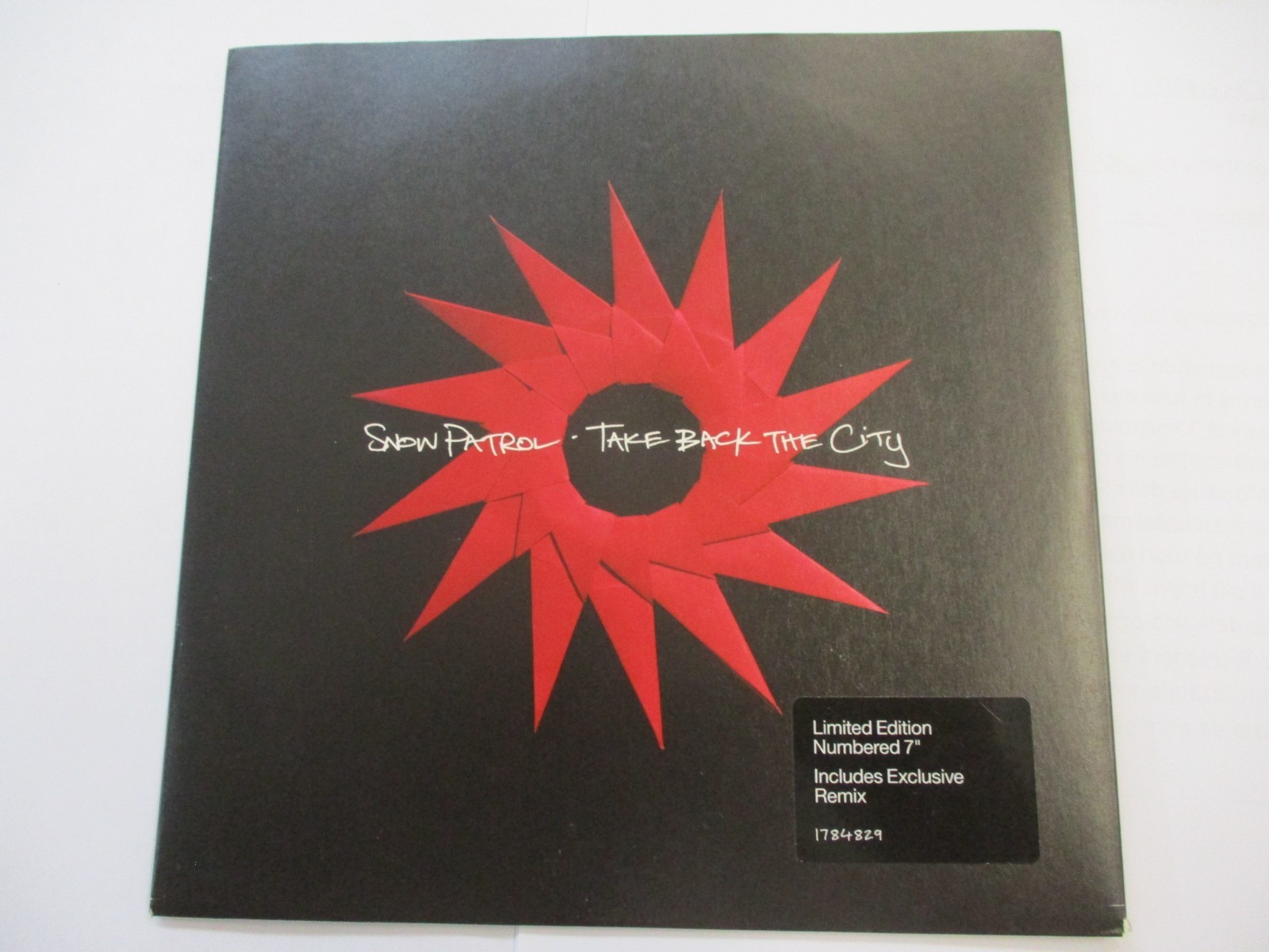 SNOW PATROL - TAKE BACK THE CITY REMIX - 45 GIRI NUOVO NON SIGILLATO 2008