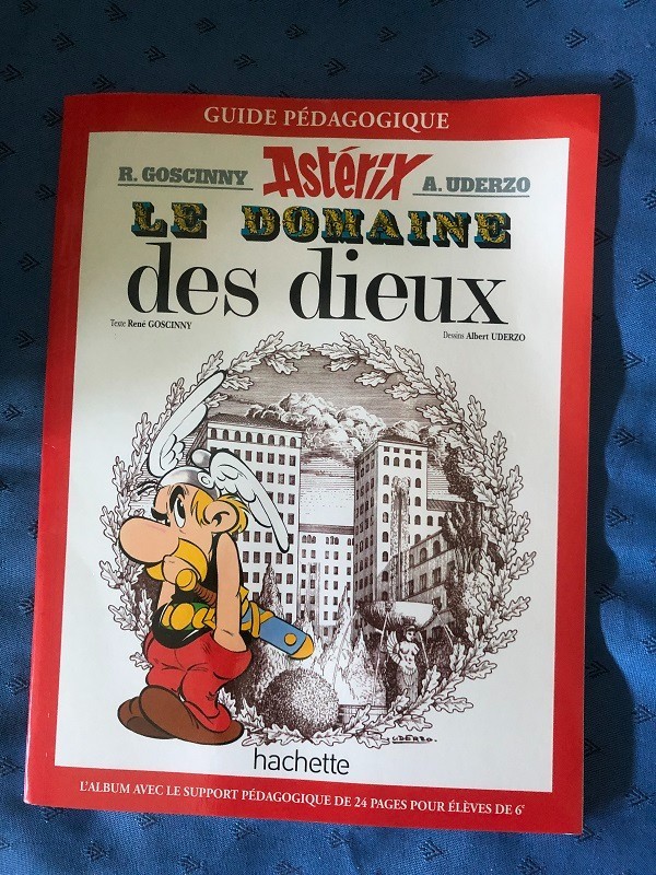 Astérix le domaine des dieux bd + guide pédagogique