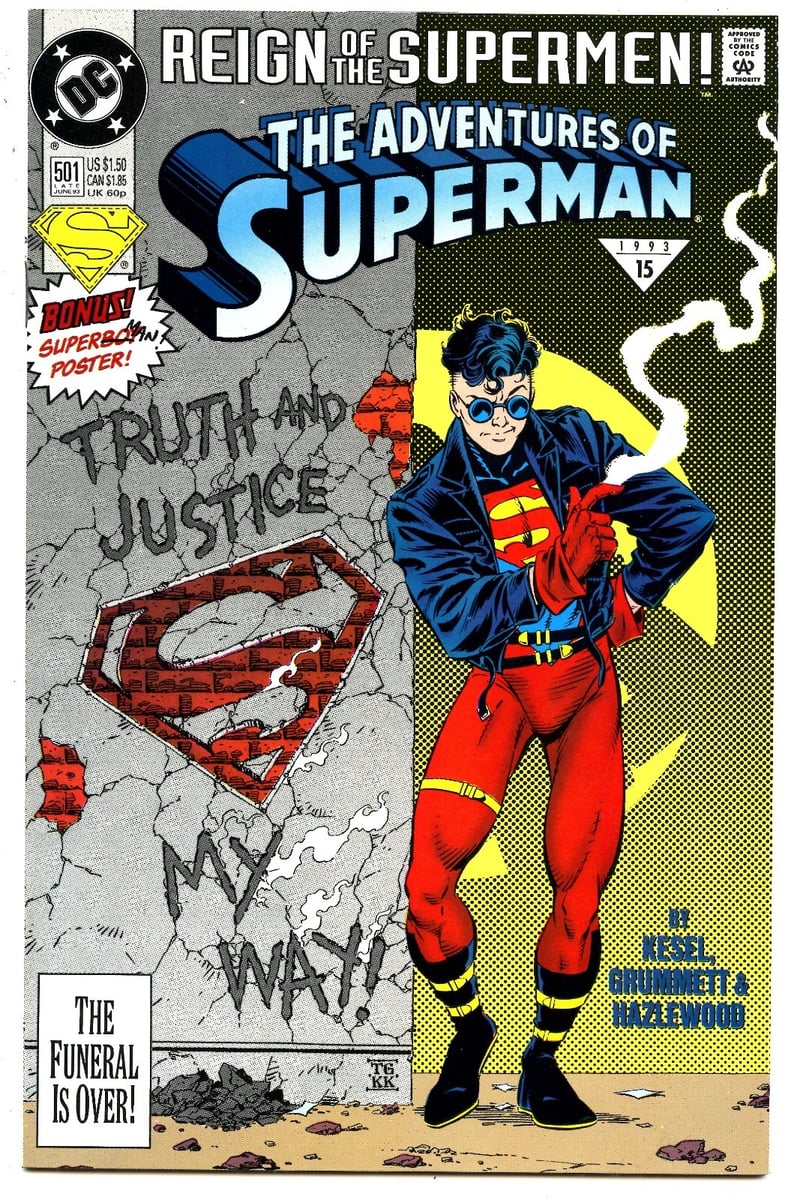 Adventures of Superman #501 (DC Comics Late June 1993) - CB115-CB2