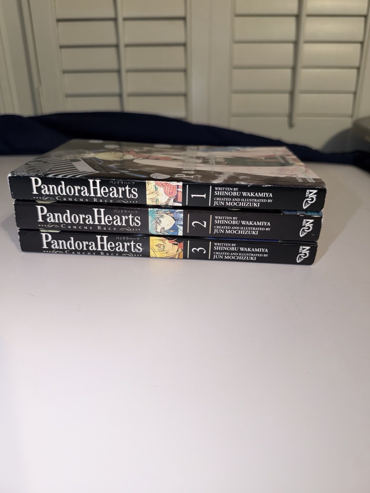 Pandora Hearts Caucus Race Volume Completo 1 2 3 Light Novel Inglese Completo