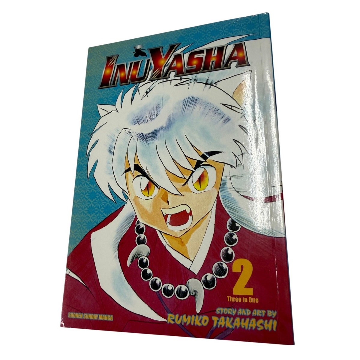 Inuyasha VIZBIG Vol 2 3 in 1 Manga Rumiko Takahashi Libro in brossura inglese