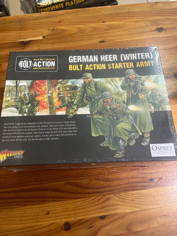 kit de jeu de figurines German Heer (Winter) Starter Army