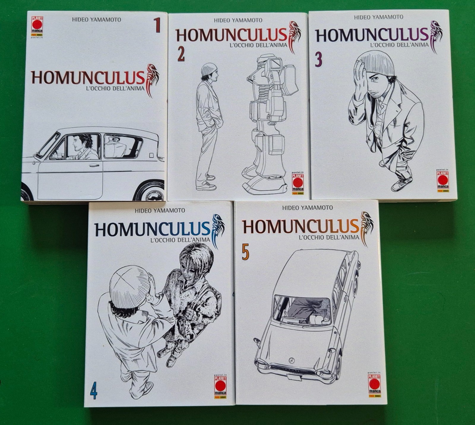 Homunculus 15vol Completo di Hideo Yamamoto [Ottime condizioni] Planet Manga