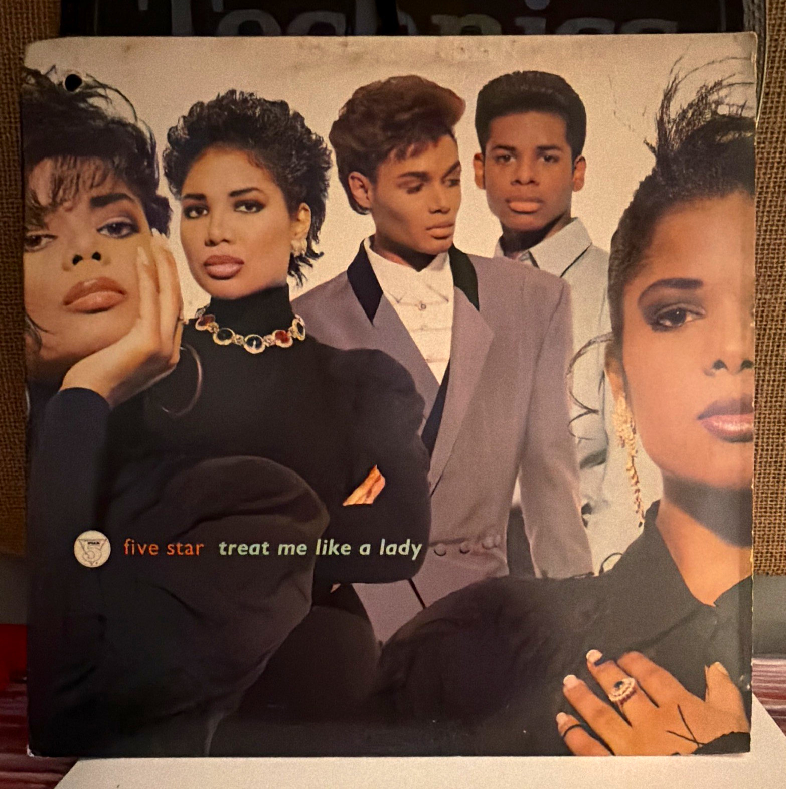 Five Star Treat Me Like a Lady 12" Vinyl Single Epic 33 RPM 1990 49 73393