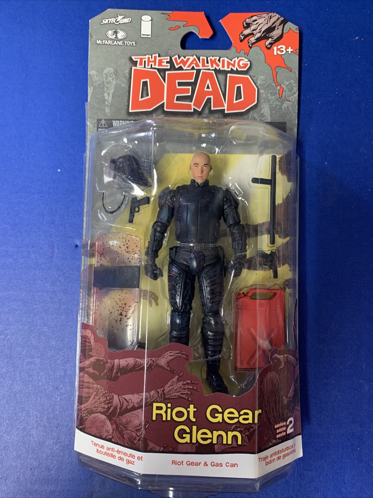 McFarlane Toys! The Walking Dead Comics! Riot Gear "Glen"  Action Figure  New! 