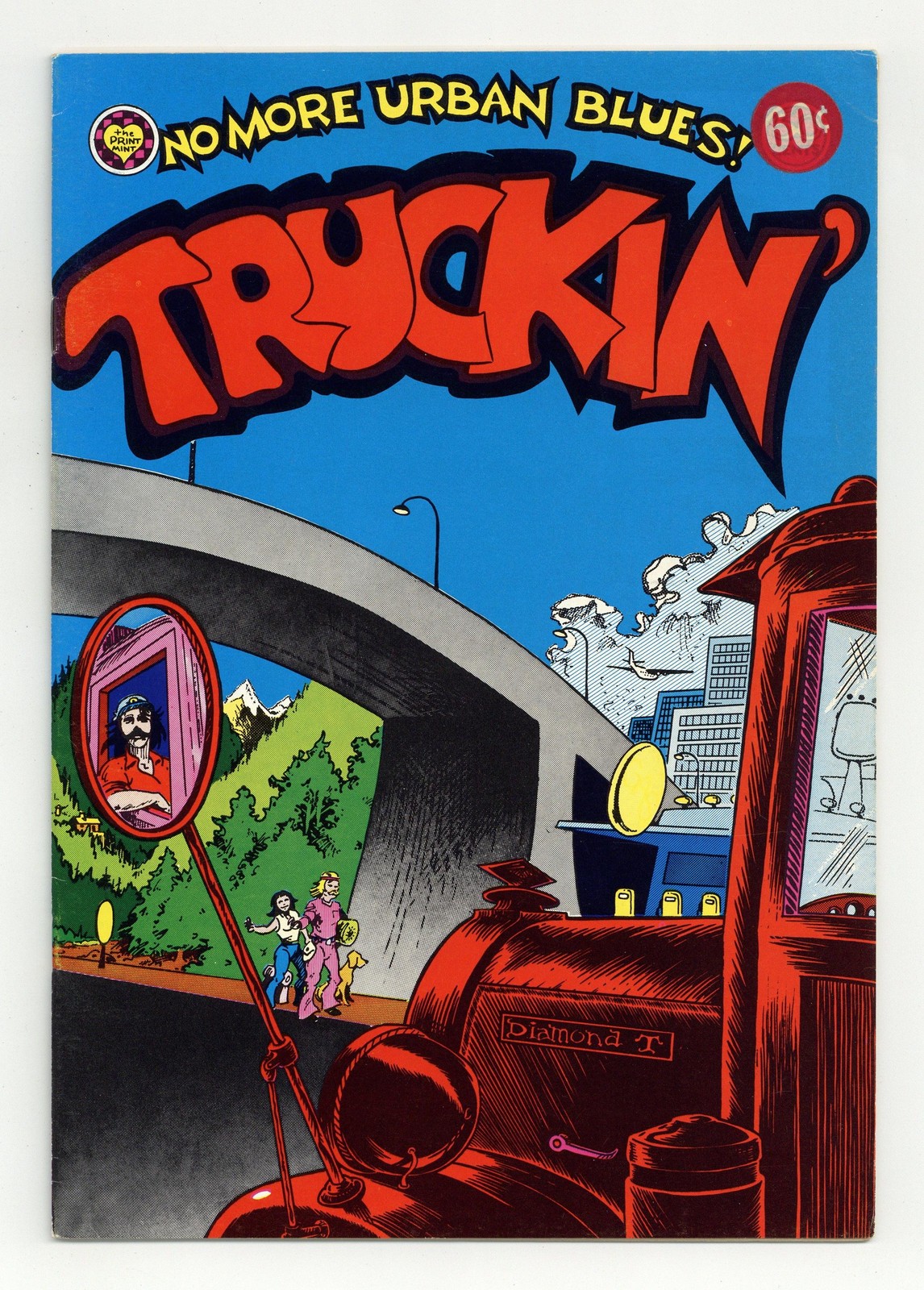 Truckin' #1 FN 6.0 1972