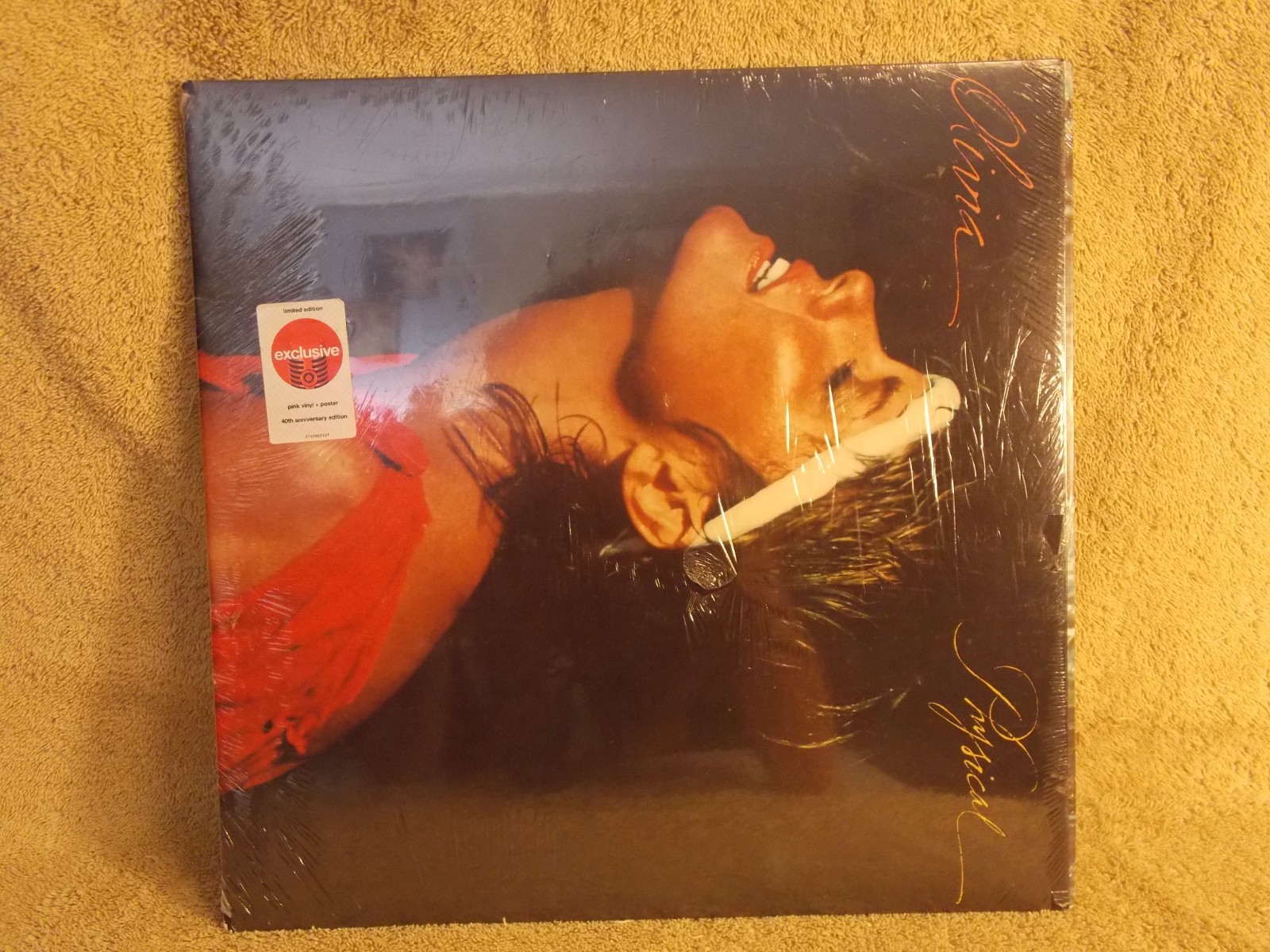 Olivia Newton-John - Physical (Pink Vinyl and Poster, 2022) FREE SHIPPING