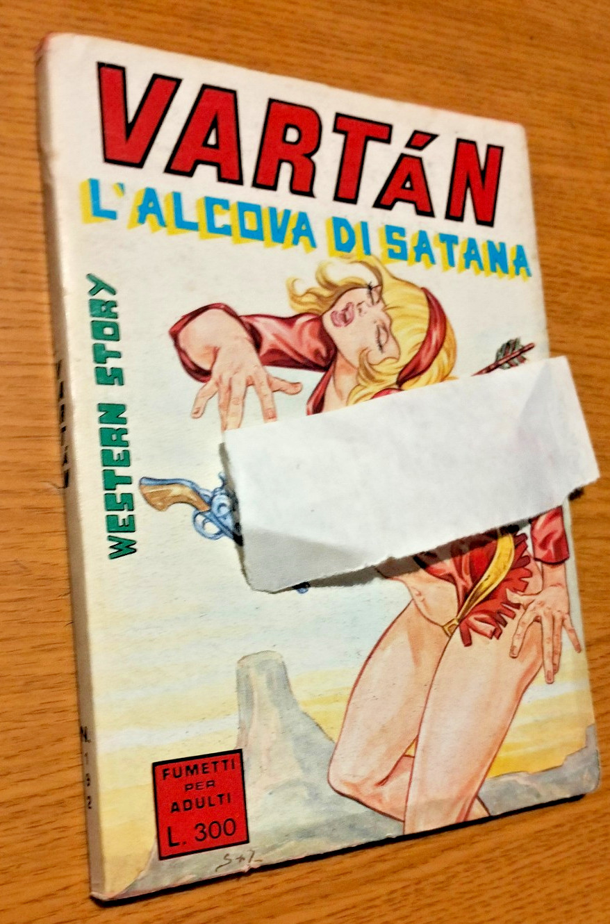 VARTAN # 192 - L'ALCOVA DI SATANA - FURIO VIANO EDITORE-1975-OTTIMO - SX80