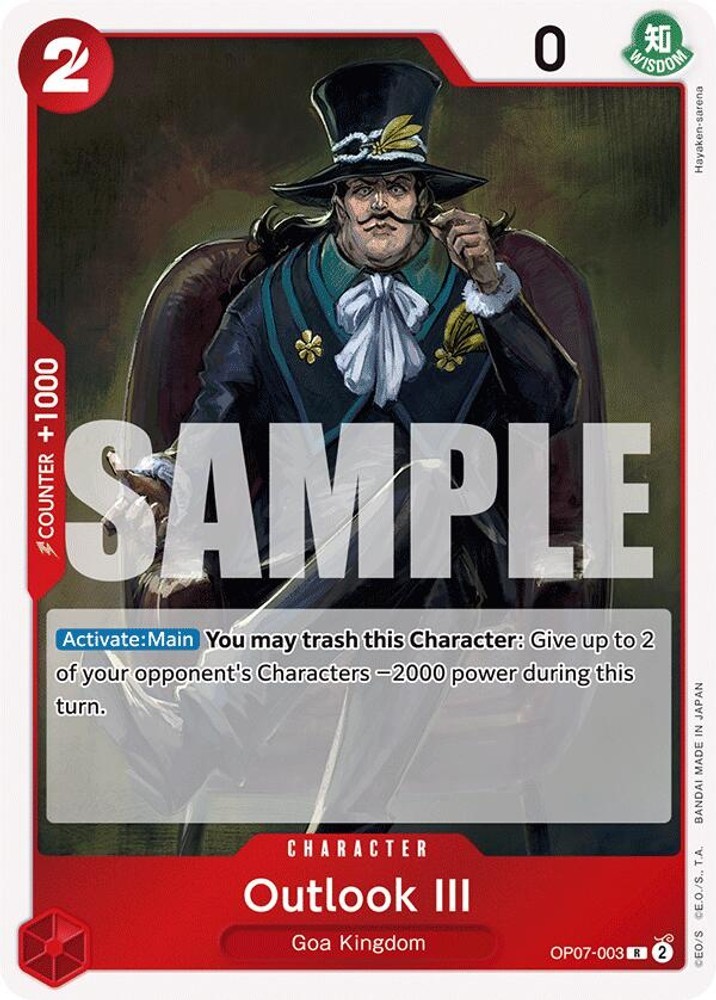 Outlook III [OP07 - OP07-003] Foil raro quasi nuovo