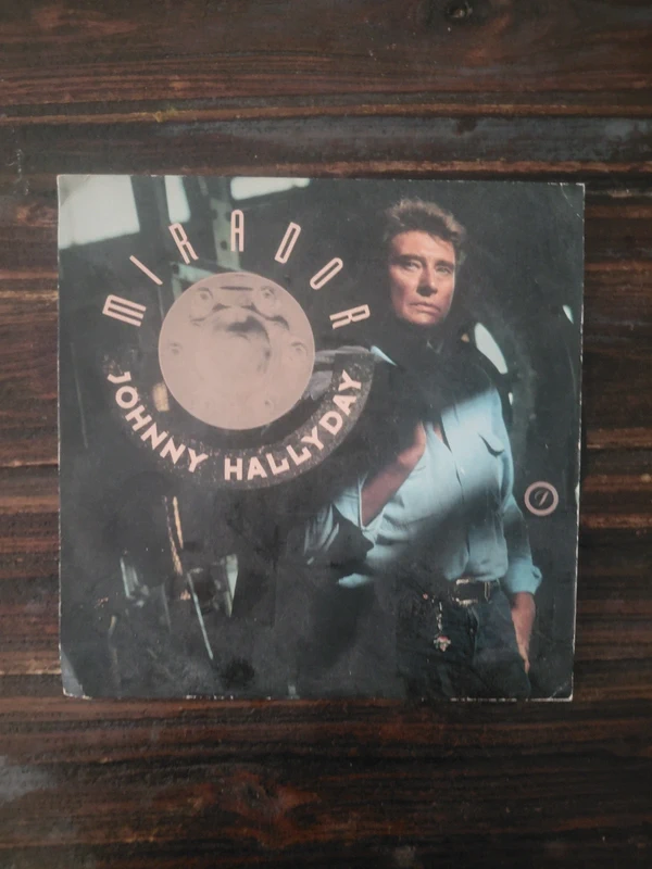 Johnny Hallyday Mirador Back to the Blues 45 tours vinyl single Philips 1989 rock français