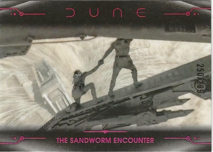 2025 Topps Chrome Dune The Sandworm Encounter Refractor 250/299