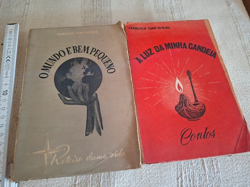 Francisco Tomé Feteira dois livros Vieira de Leiria