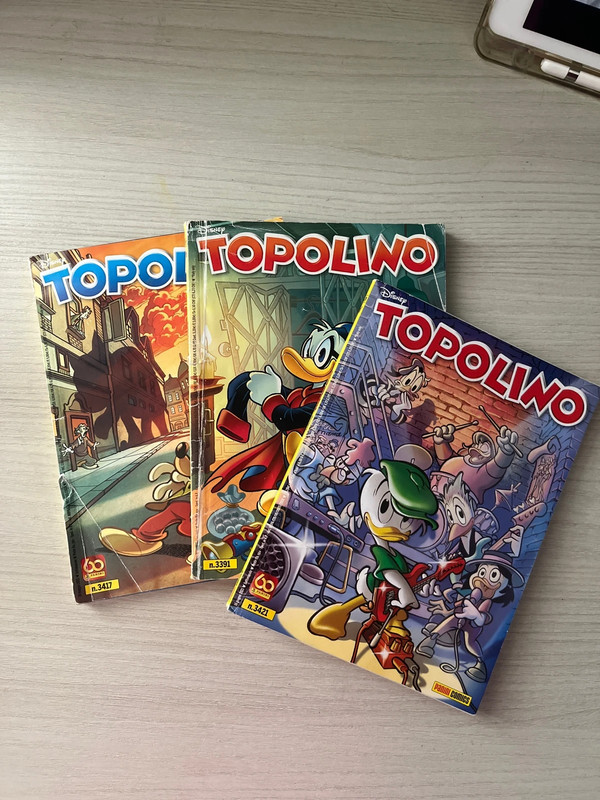 Fumetti Topolino n. 3417-3391-3421
