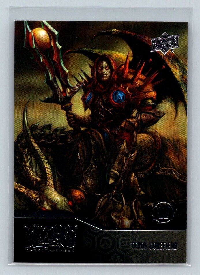 2023 Upper Deck Blizzard Legacy Collection #20 Teron Gorefiend Warcraft