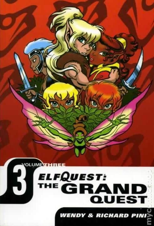 Elfquest The Grand Quest TPB #3-1ST VF 2004 Immagine Stock