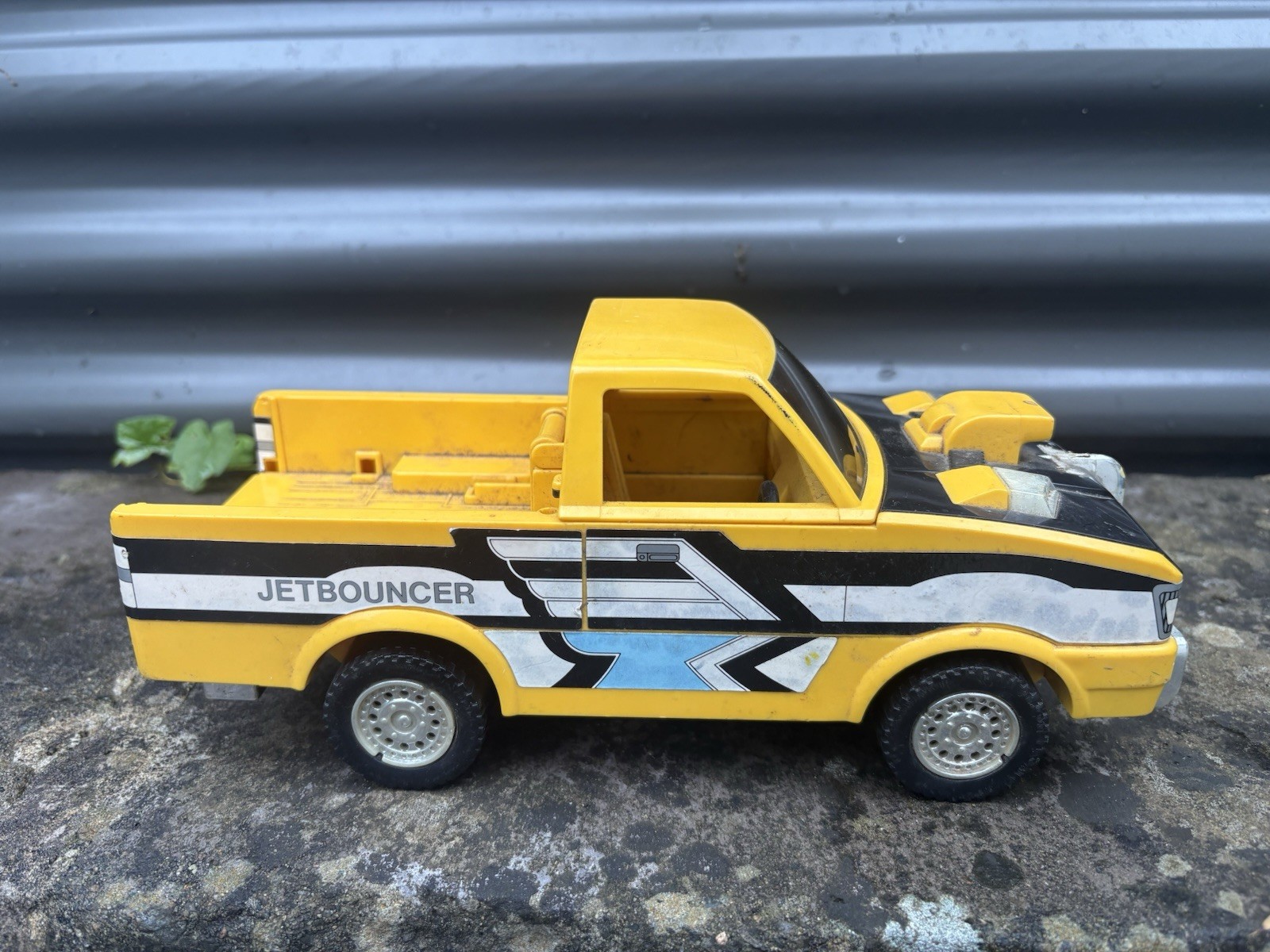 Voiture JETBOUNCER JETMAN BANDAI Sentai camion giallo vintage 1991 - NON COMPLETO