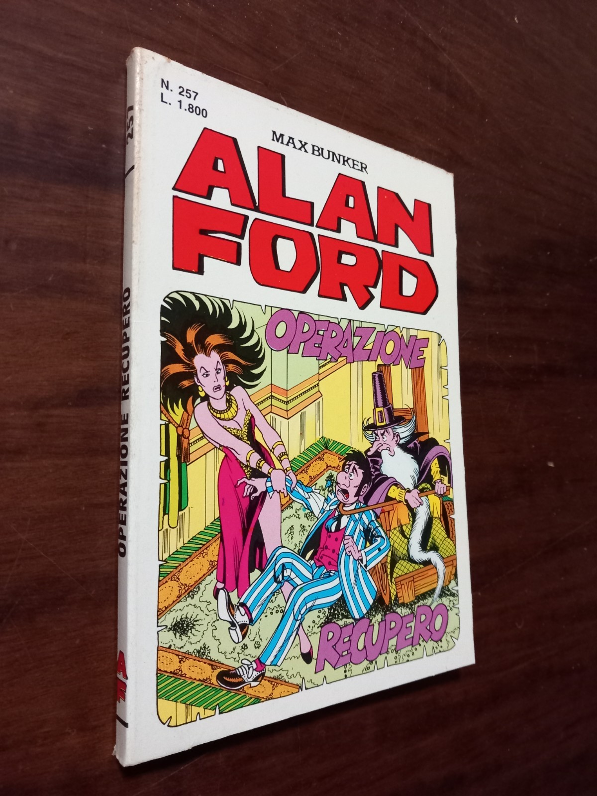 B6623 ALAN FORD I SERIE N° 257 OPERAZIONE RECUPERO 1990 OTTIMO