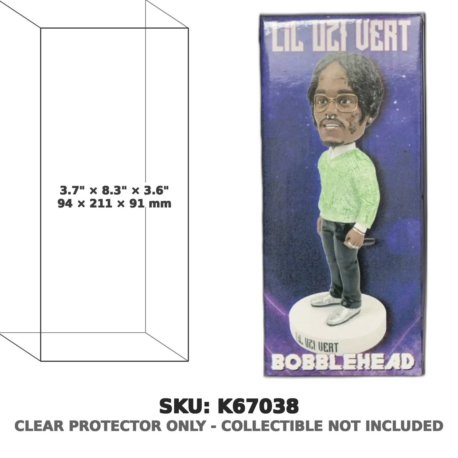 Protector For Lil Uzi Vert Bobblehead
