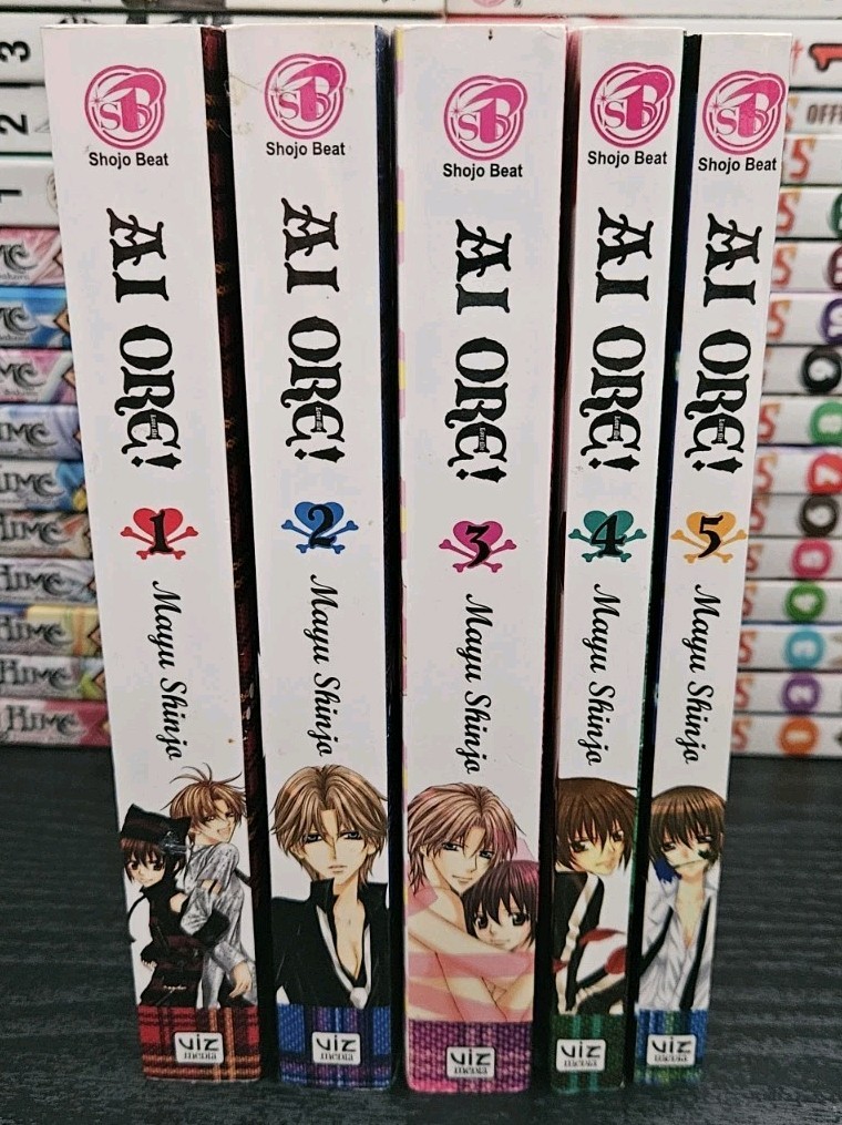Manga AI Ore! Love Me Vol 1-5 English Volumes Mayu Shinjo Shojo Beat