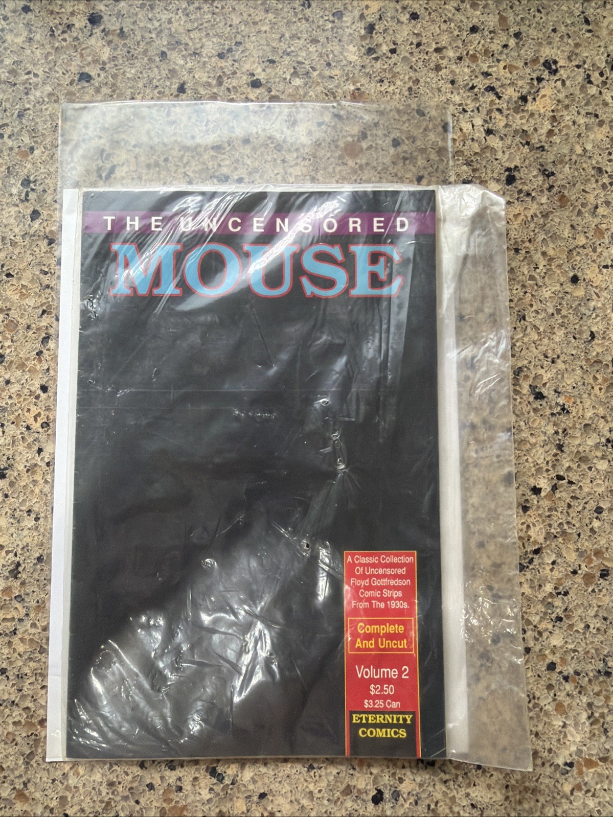 THE UNCENSORED MOUSE #2 NM 1989 SIGILLATO ETERNITY COMICS VOLUME 2 Vol Viola