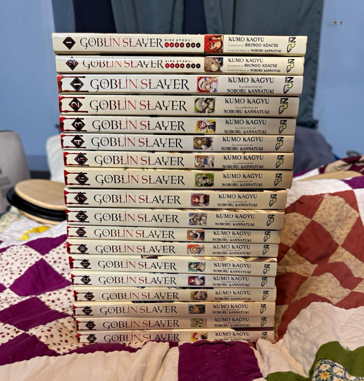 Lotto manga Goblin Slayer vol. 1-16+ Side Story Anno Uno Vol. 1-2 Kumo Kagyu