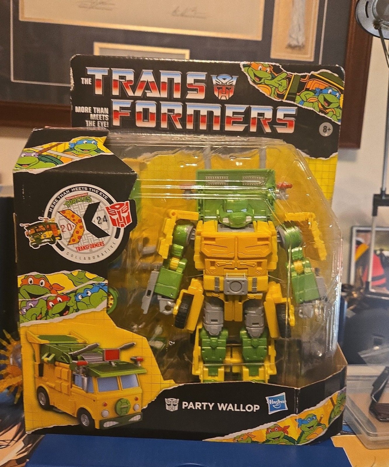 Transformers X Collaborative TMNT Party Wallop - Nuovo con scatola