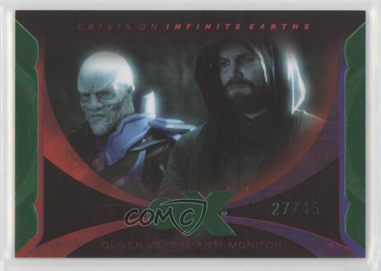 2022 czX Crisi sulle Terre Infinite Verde /45 Oliver vs The Anti-Monitor #37 0ad